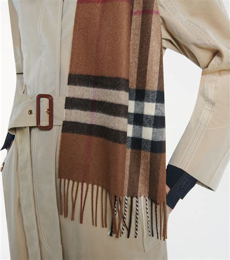 burberry giant check cashmere scarf nordstrom|burberry cashmere scarf outlet.